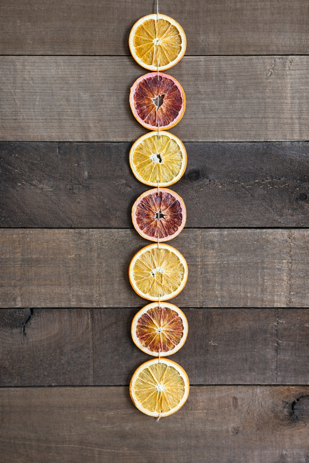 Dried Mixed Orange Garland DIY Kit | Navel & Blood Orange Mix | Premium Dried Citrus Slices | Natural Handmade Citrus for Holiday, Weddings, Parties & Rustic Home Decor
