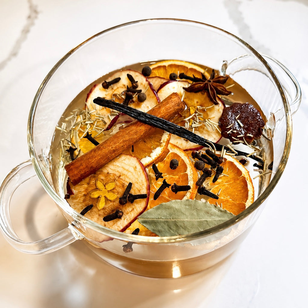 Giving Thanks Simmer Pot | Thanksgiving Stovetop Potpourri | Natural Holiday Home Fragrance | Cozy Fall Botanical Blend