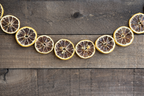 Dried Lemon Garland Pre-Made | Premium Dried Lemon Slices | Natural Handmade Citrus for Holiday, Weddings, Parties & Rustic Home Decor