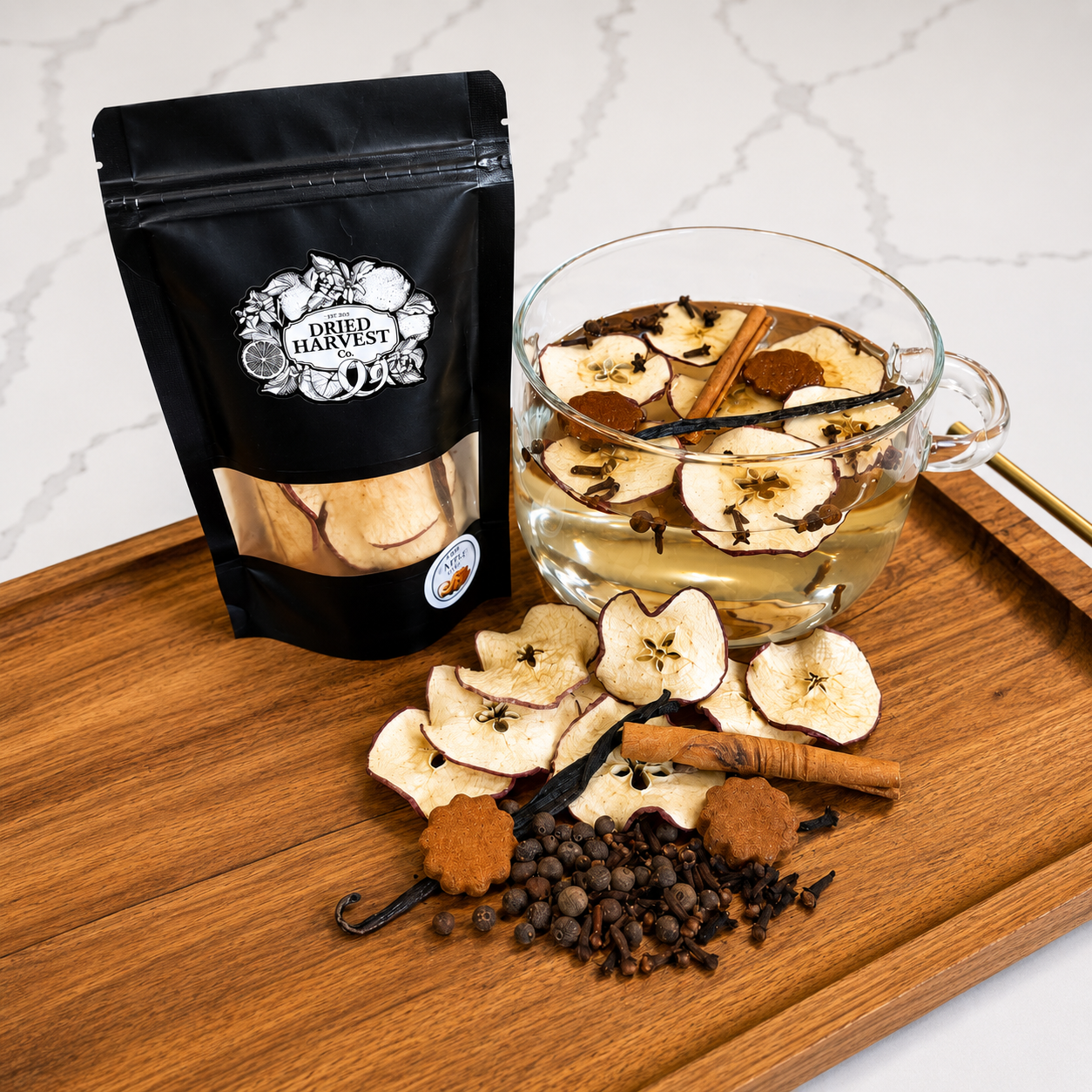 Apple Pie Simmer Pot | Stovetop Potpourri | Natural Home Fragrance | Cozy Fall Botanical Blend
