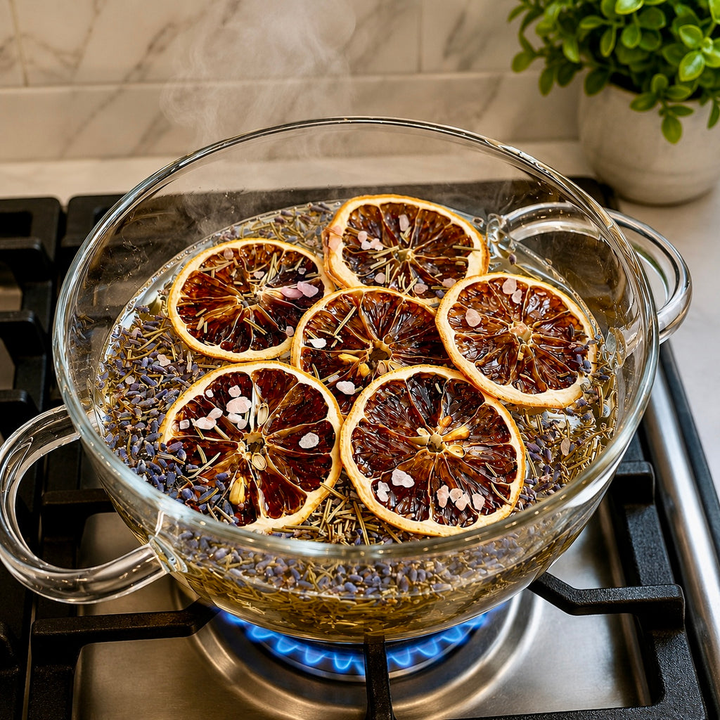 Calming Citrus Simmer Pot | Stovetop Potpourri | Natural Home Fragrance | Lemon Lavender Rosemary Blend
