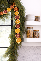 Dried Mixed Orange Garland DIY Kit | Navel & Blood Orange Mix | Premium Dried Citrus Slices | Natural Handmade Citrus for Holiday, Weddings, Parties & Rustic Home Decor