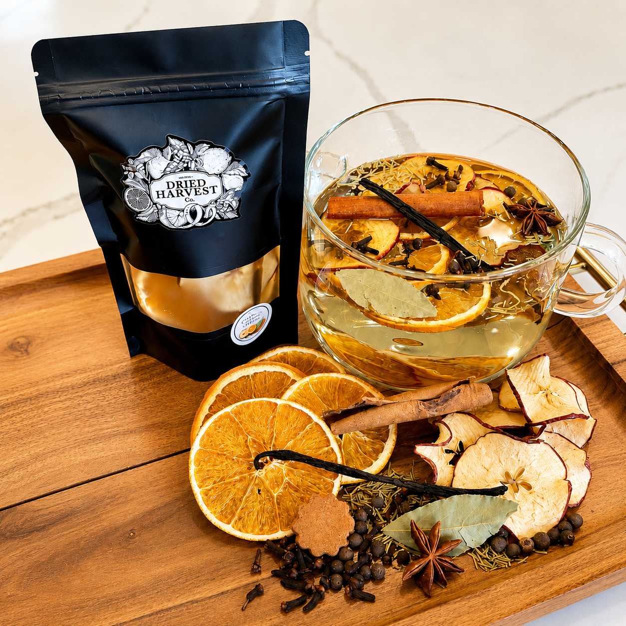 Giving Thanks Simmer Pot | Thanksgiving Stovetop Potpourri | Natural Holiday Home Fragrance | Cozy Fall Botanical Blend
