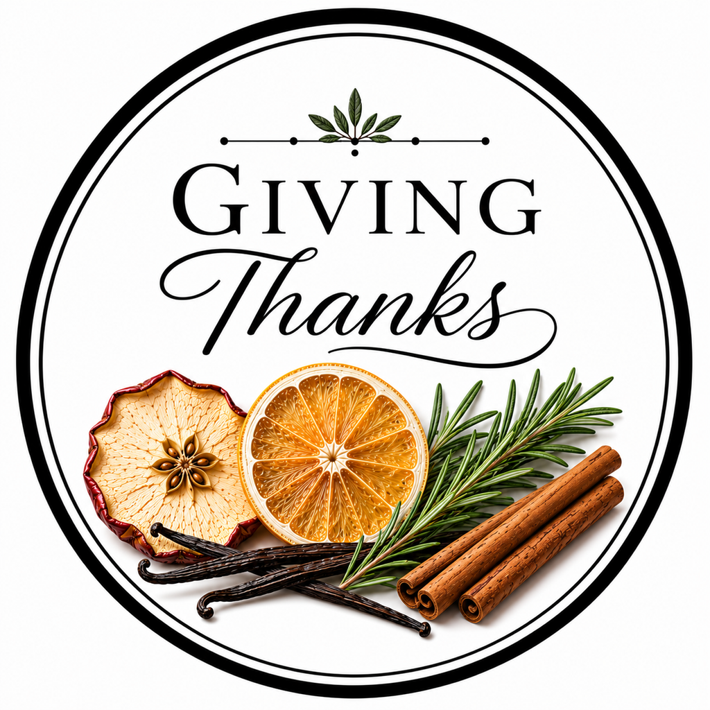 Giving Thanks Simmer Pot | Thanksgiving Stovetop Potpourri | Natural Holiday Home Fragrance | Cozy Fall Botanical Blend