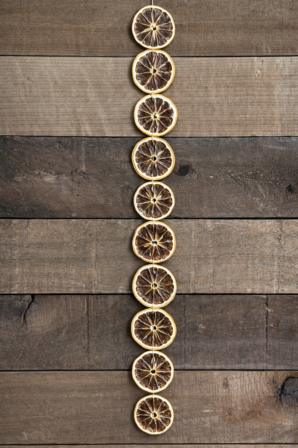 Dried Lemon Garland Pre-Made | Premium Dried Lemon Slices | Natural Handmade Citrus for Holiday, Weddings, Parties & Rustic Home Decor