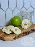 Premium Dehydrated Apple Slices | Garnish for Cocktails, Baked Goods & Crafts. All-Natural by Dried Harvest Co.