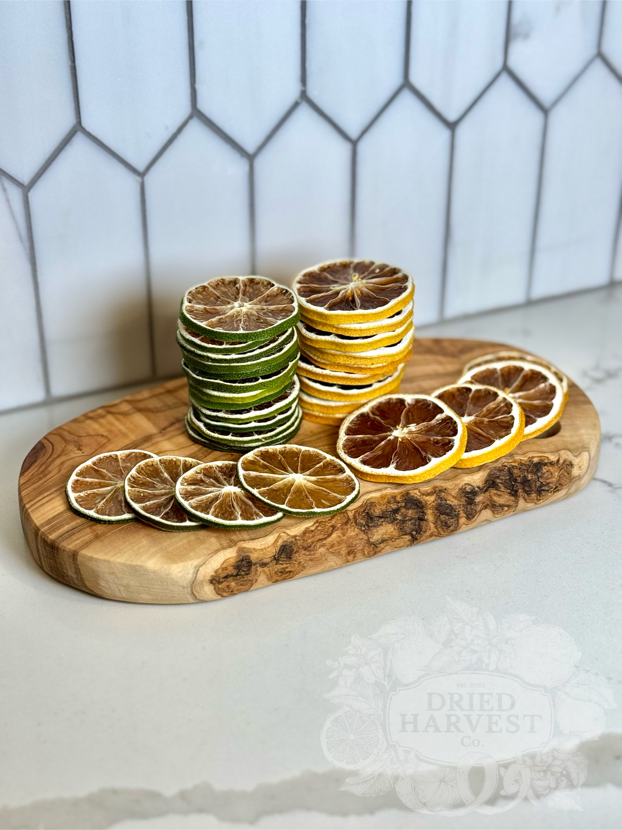 Premium Dehydrated Variety Pack - All-Natural Lemon Lime | Garnish for Cocktails, Baked Goods & Crafts