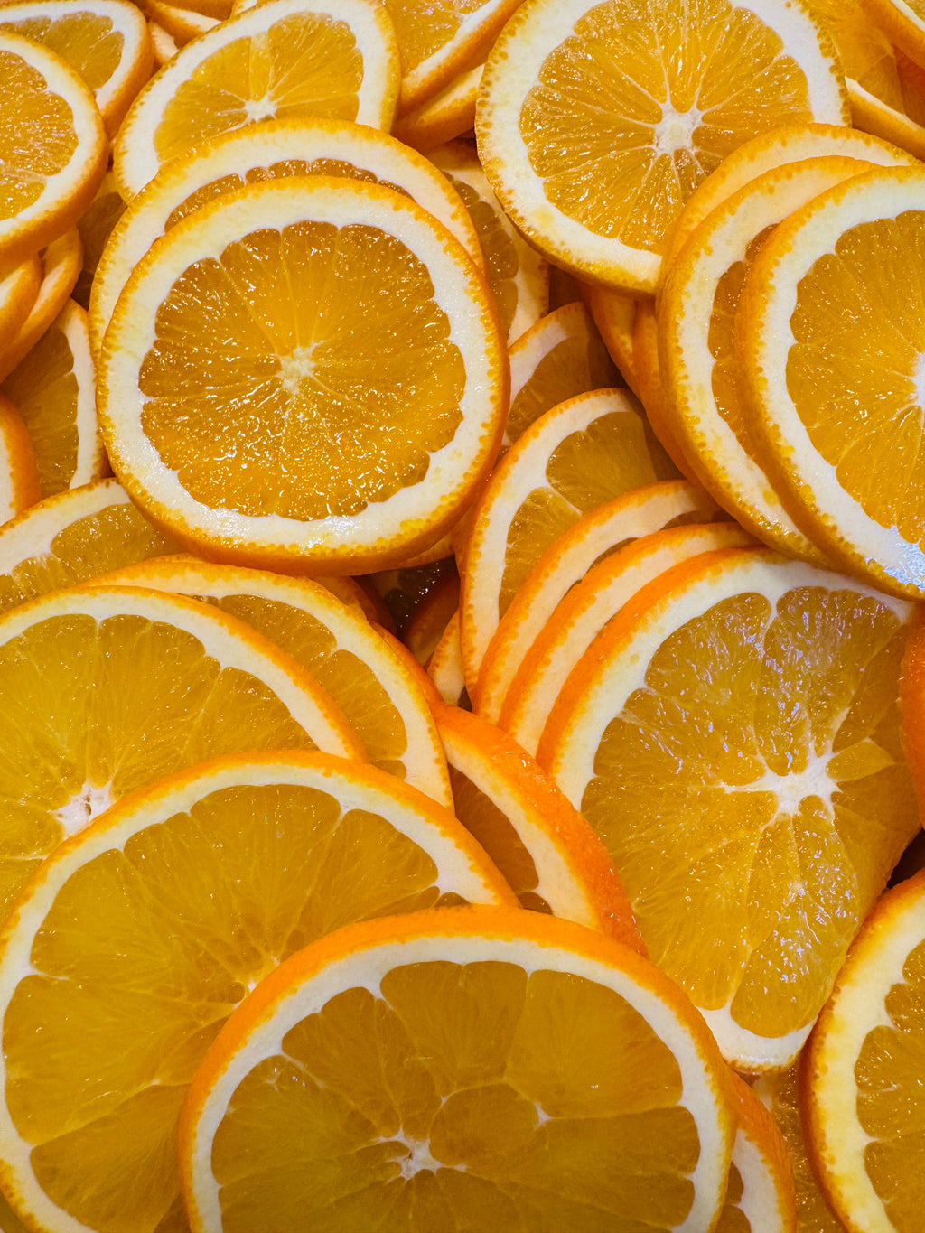 Dehydrated Orange Slices | 4 Slice Sample Pack | Natural Dried Navel Orange Garnish for Cocktails, Mocktails, Baking, Charcuterie, Decor and Crafts