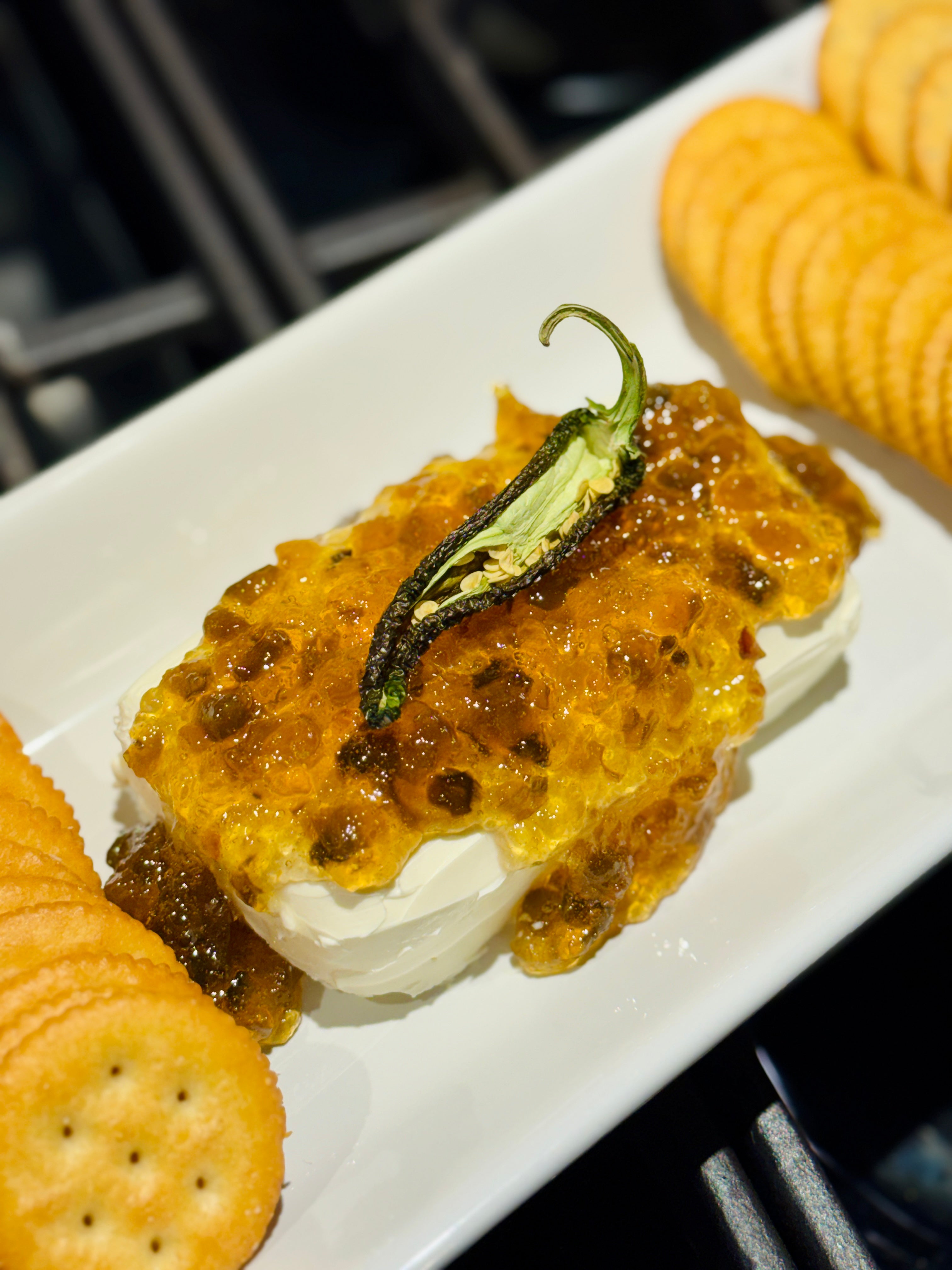 Premium Dehydrated All-Natural Jalapeño Halves | Garnish for Cocktails, Baked Goods & Crafts