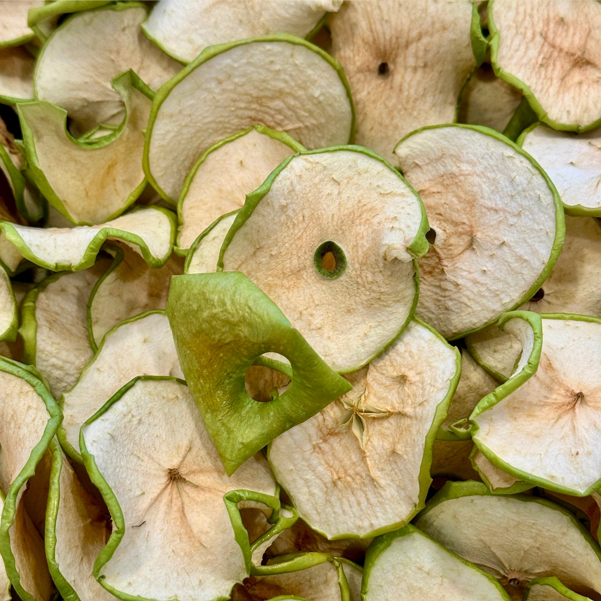 Rustic Dehydrated All-Natural Apple Slices | Garnish for Cocktails, Baked Goods & Crafts