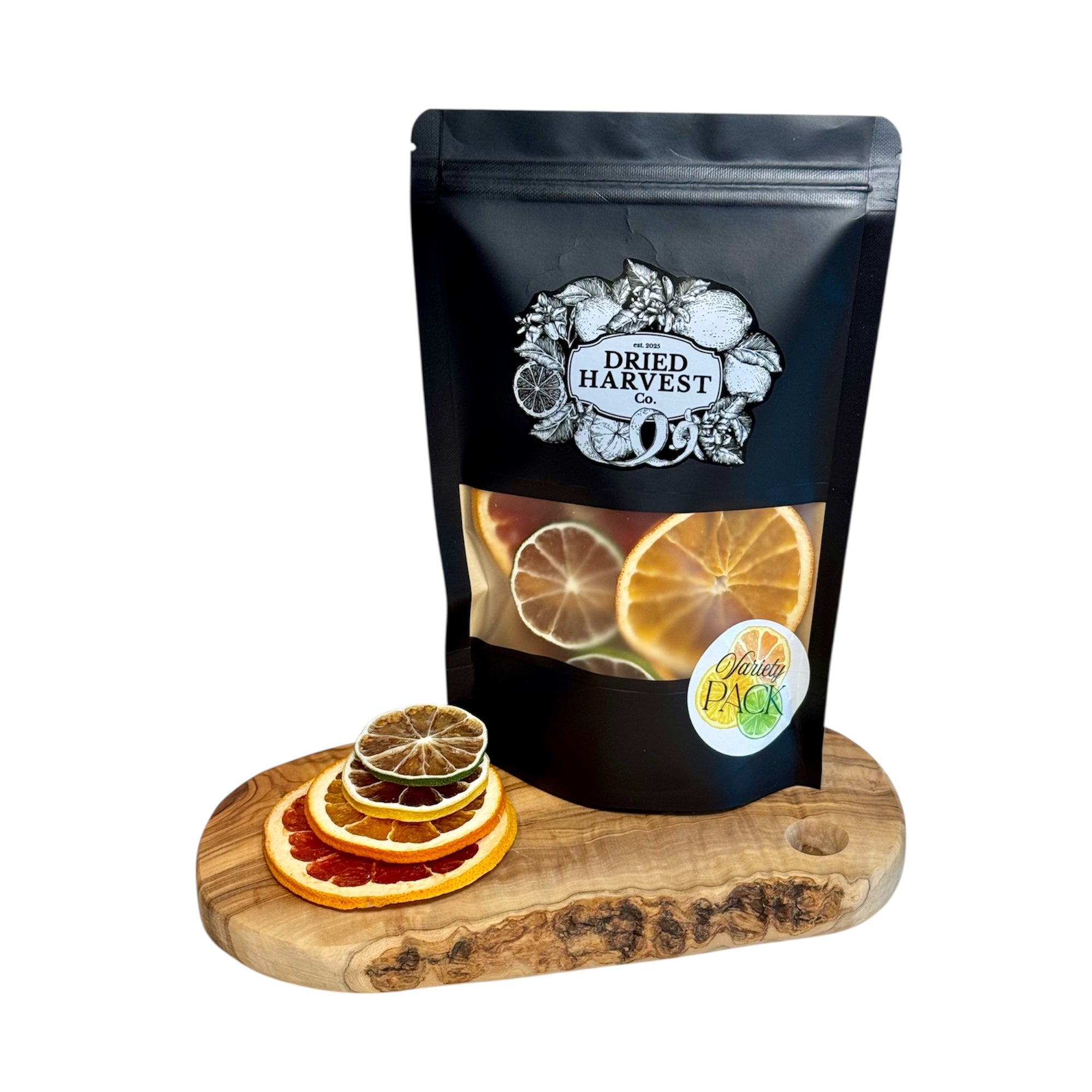 Premium Dehydrated Mixology Variety Pack - All-Natural Lemon Lime Orange Grapefruit | Garnish for Cocktails, Baked Goods & Crafts