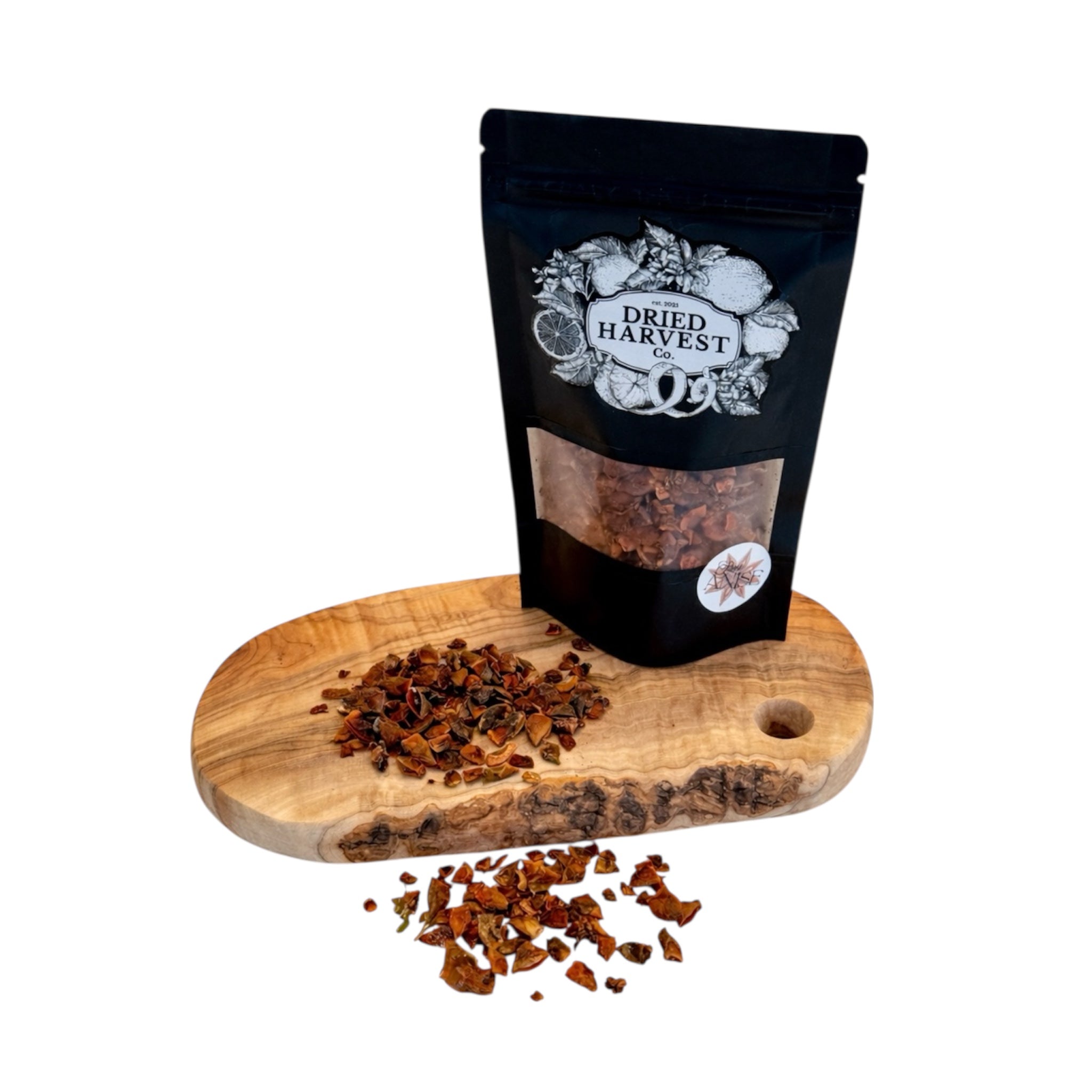 Crushed Star Anise | Illicium verum Chakra Phool Spice | Aromatic Spice for Pho, Chai Tea, Mulled Wine, Baking & Cocktails