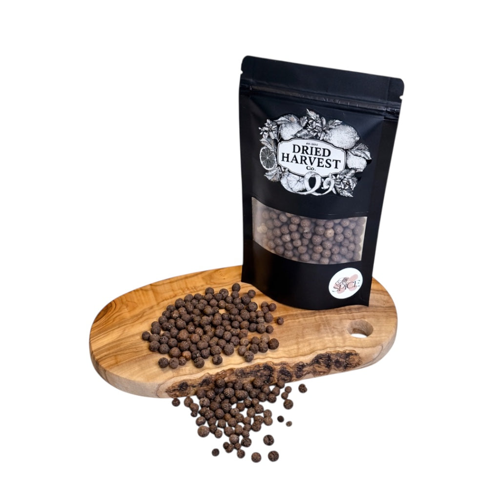 Whole Allspice Berries | Premium Aromatic Pimenta Dioica Spice | Warm Spice for Baking, Mulled Drinks, Pickling, Cooking & Crafts