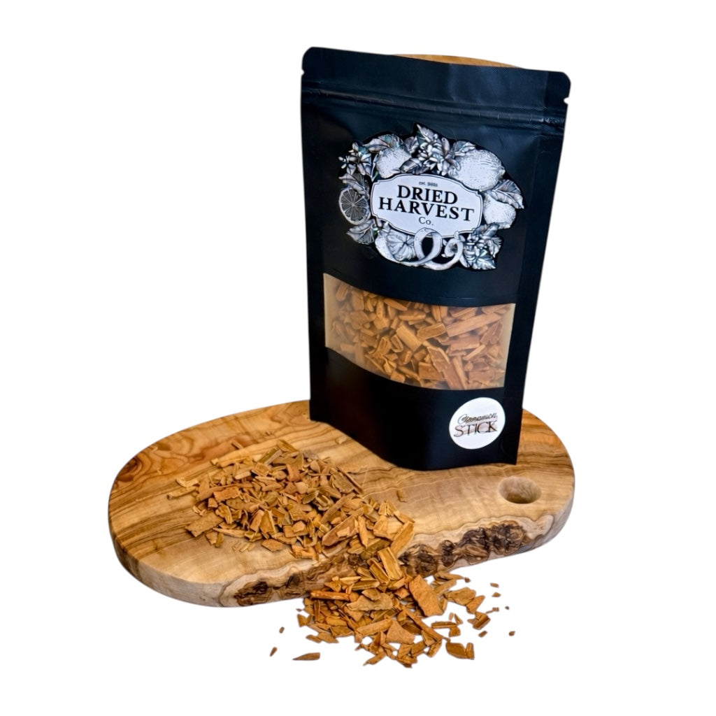 Cinnamon Chips | Crushed Cinnamon Sticks | Premium Aromatic Cinnamon Pieces for Baking, Teas, Mulled Drinks, Simmer Pots & Crafts