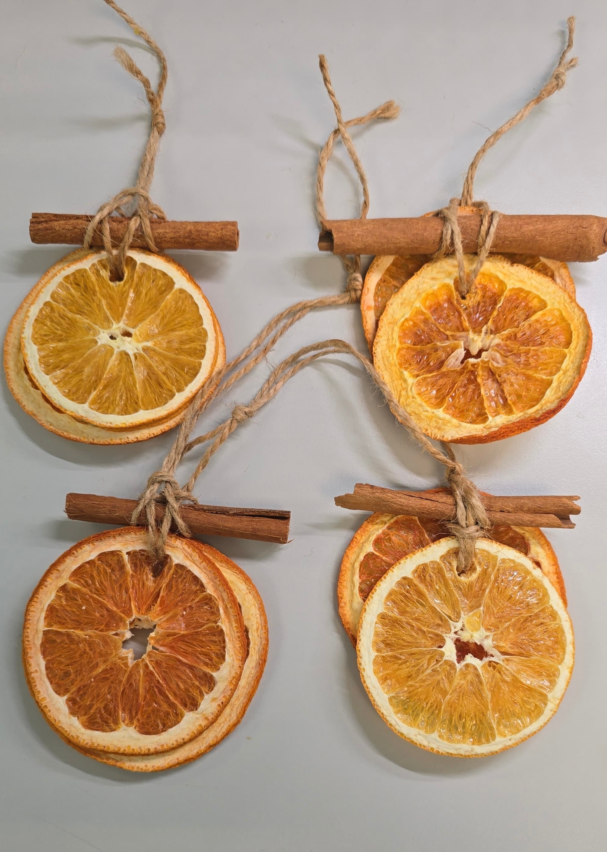 Rustic Dehydrated All-Natural Navel Orange Slices | Garnish for Cocktails, Baked Goods & Crafts Co.